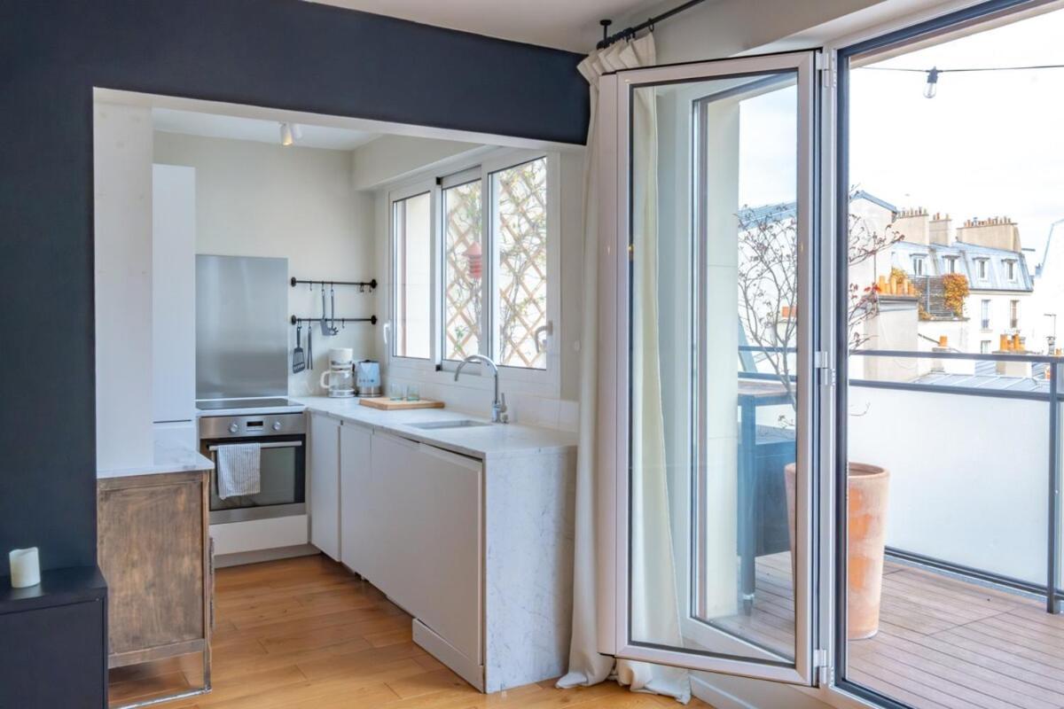 Appartement Invalides Avec Terrasse Paris Exterior foto